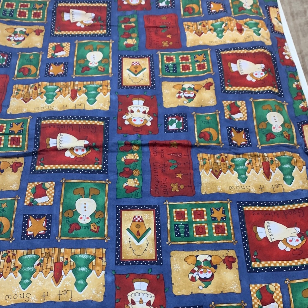 Reversible children’s blanket Christmas themed